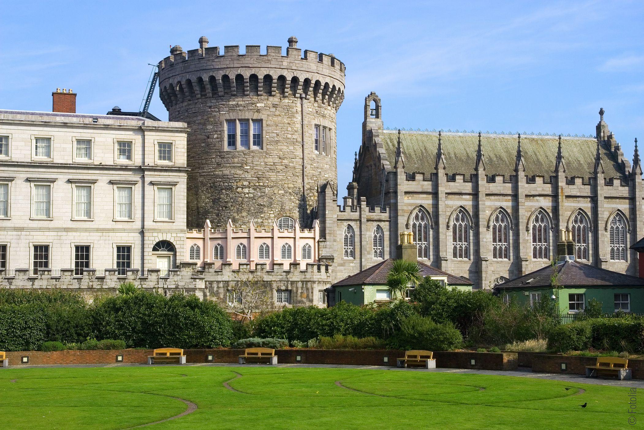 Le château de DUBLIN, Irlande