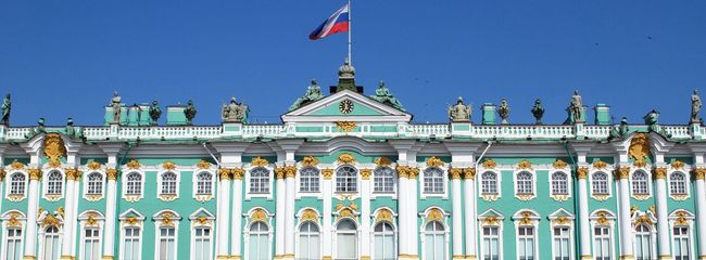 Le palais de St Pétersbourg, RUSSIE