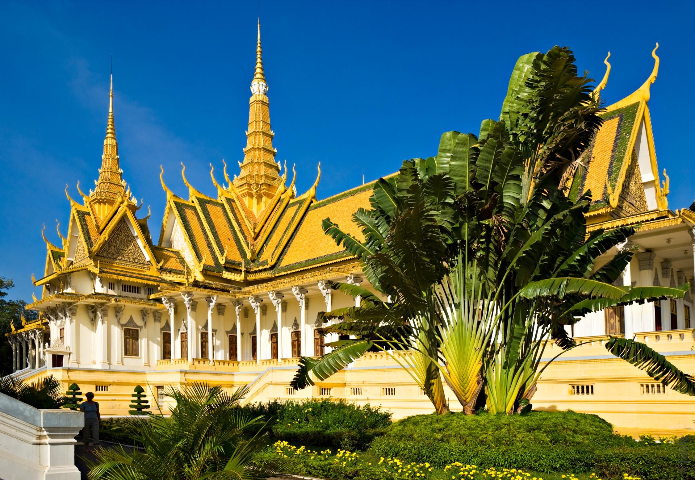 Le palais royal de Phonm Penh, CAMBODGE