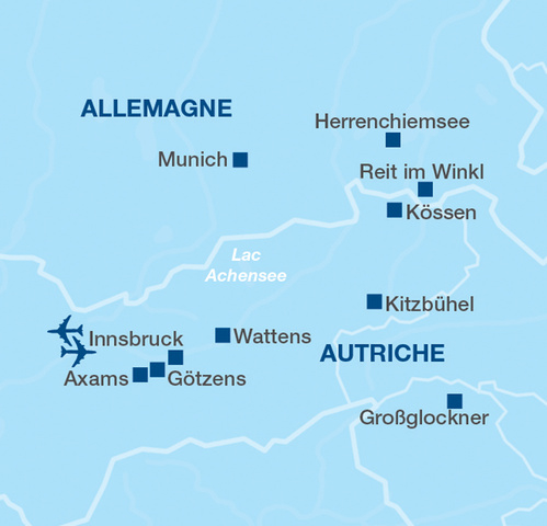 Circuit Tyrol et Bavière, AUTRICHE